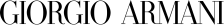 The Giorgio Armani company logo